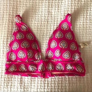 J. Crew x SZ Block Prints Bikini Top